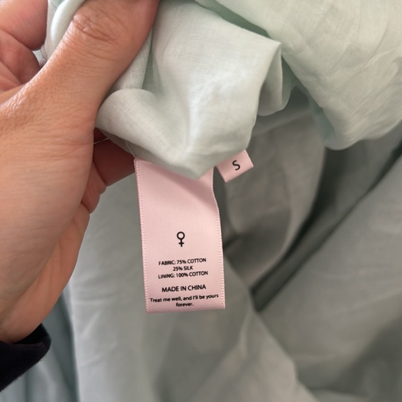 💙 Selkie Teardrop Silk Portrait of a Lady Gown - Size S - Picture 3 of 3